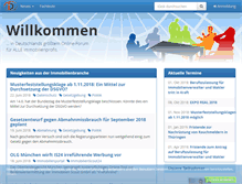 Tablet Screenshot of immobiliendiskussion.de